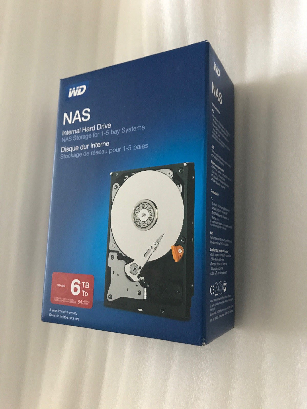 Disque dur WD Red NAS, disque dur interne (2 To à 6 To)