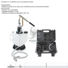 Utensile Per Inserimento Olio Cambi Manuali Automatici Differenziali - Beta 1884