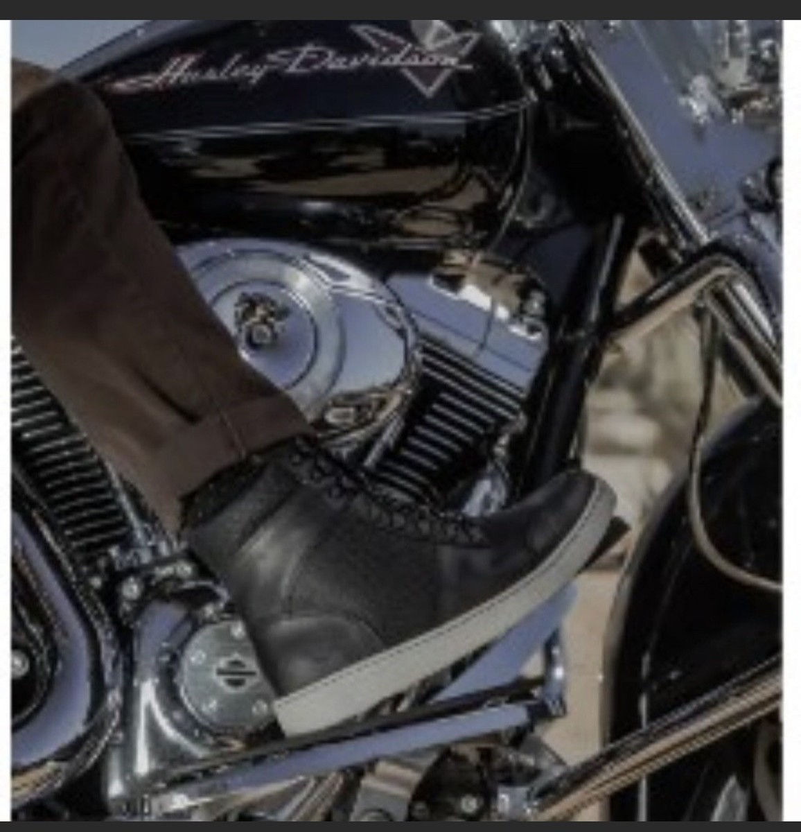 Harley Davidson Dixson Zip Moto High Top Sneaker - NWT - 11 | eBay