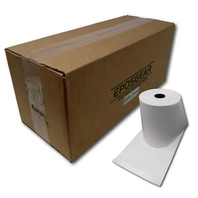 EPOSGEAR 10 80mm x 60mm 80x60mm BPA FREE Thermal Paper EPOS Till Printer Receipt Rolls