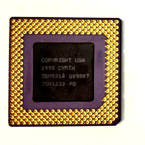120MHz IBM CYRIX IBM26 6X86-2V2120GB SOCKET 5 & 7 IBM9314 CPU - Image 2 of 2