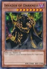 Yugioh - Invader of Darkness - 1st Edition NM - Free Holographic Card