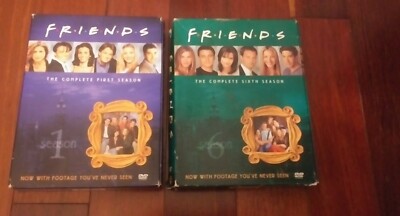 Friends - The Complete 1st First And Sixth Season 6th Used