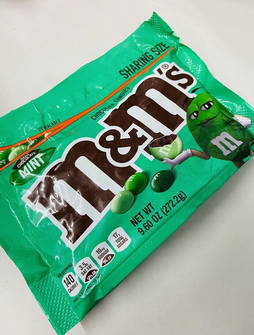 M&M's Sharing Size Chocolate Mint 🇺🇸 US Exclusive Flavour