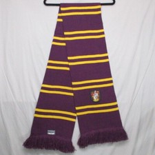 Harry Potter Gryffindor Scarf Emblem Patch Burgundy/Yellow One Size 60 in.