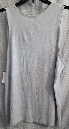Miller High Life Beer Heather Gray Tank Top Men's Size Medium Sleeveless Shirt - Picture 2 of 2