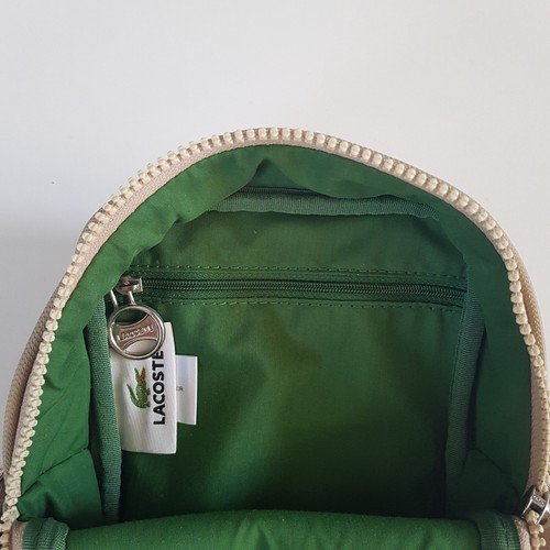 Sacoche Zippée Beige Lacoste - Foto 7 di 9