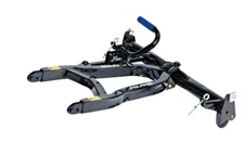 Polaris New OEM Glacier Pro Lock & Ride Steel ATV Plow Frame, Black 2879630