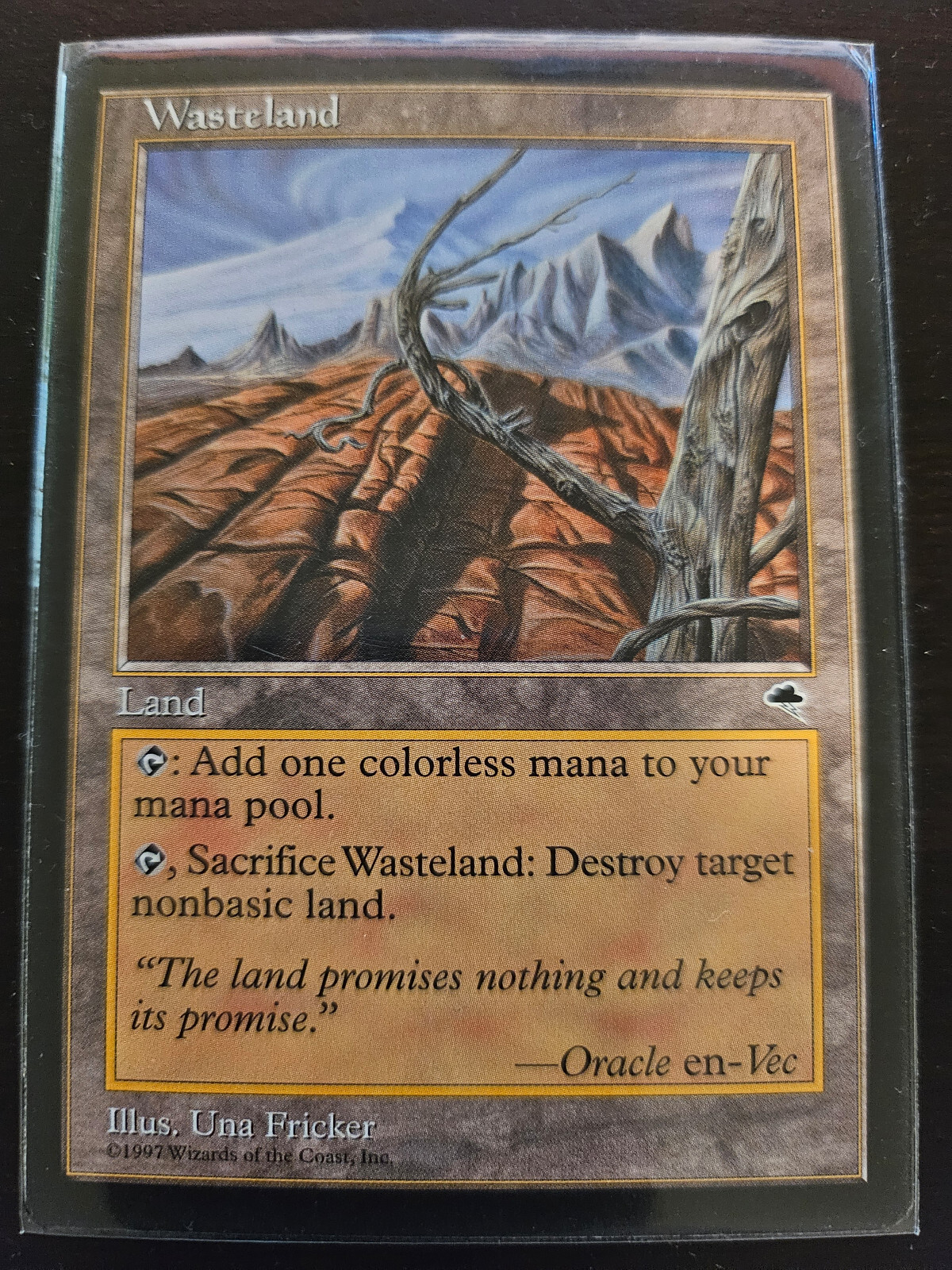 Magic the Gathering Wasteland Tempest Near Mint