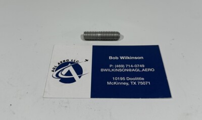 P/N: 31C-10-P12 Lycoming Stud 5/16 Inch Diameter Coarse Thread