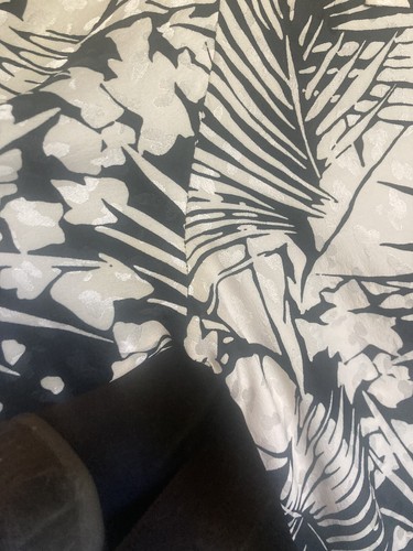 Vtg 70’s 60s Yves Saint Laurent Rive Gauche Bianca YSL blk White silk blouse top - Picture 18 of 24