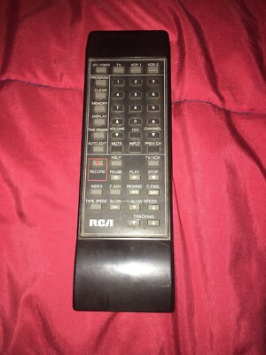 RCA remote control TV VCR SUM-3 R6 AA Lot #1 Bin6666