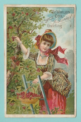 WERBUNG - WOOLSON SPICE CO. OF OHIO - LION COFFEE ( C ) - UM 1880