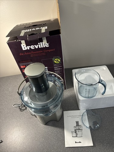 Breville BJE200XL Compact Juice Fountain Centrifugal Juicer - (Lightly Used)
