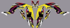 Fits Yamaha Raptor 660  GRAPHICS KIT STICKER DECALS YAMAHA RAPTOR 660