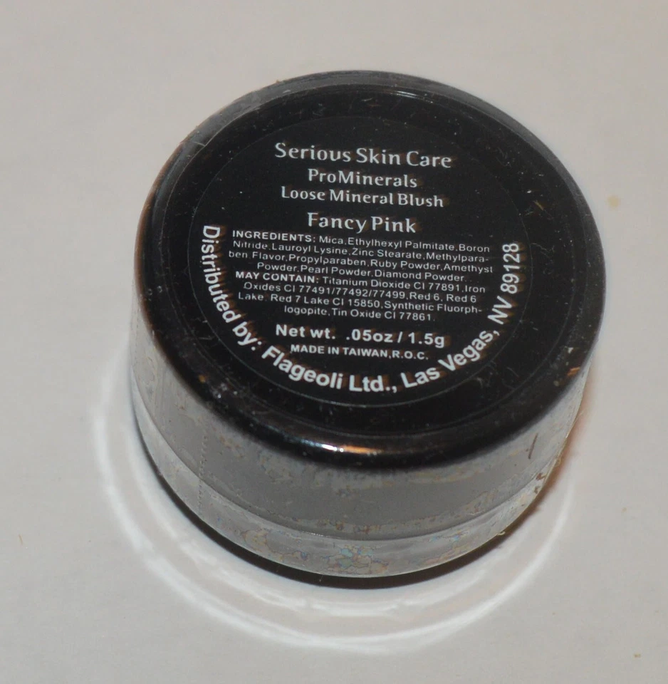 Serious Skincare Pro Minerals FANCY PINK минеральные румяна россыпью 0,05 унц - Изображение 2 из 2