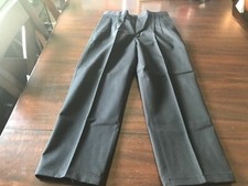 Boy's Size 30 Husky Black Class Club Dress Pants