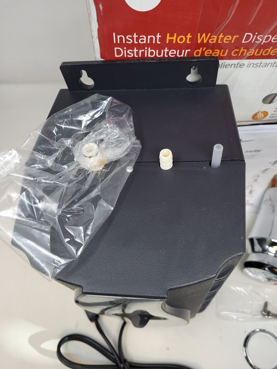 InSinkErator Contour Instant Hot Water Dispenser System - Faucet u0026 Tank  Chrome 50375017899 | eBay