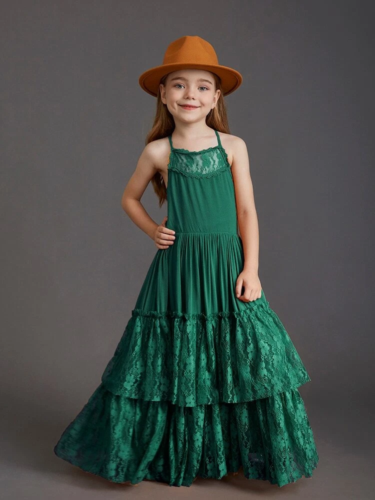 green emerald velvet dress Emerald Green Strapless Puffy Midi Tulle Dress main image 1