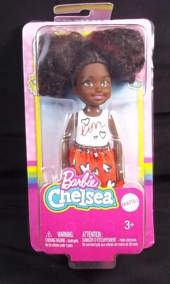 Barbie 5'' Chelsea doll Love outfit brunette NEW