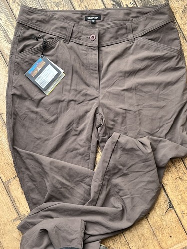 Rohan Womens Crossborder Black Walking Hiking Travel Trousers 12 | eBay