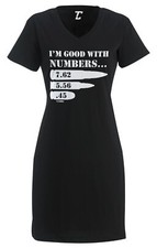 I'm Good With Numbers - Bullets Ammo Gun Women's Dress