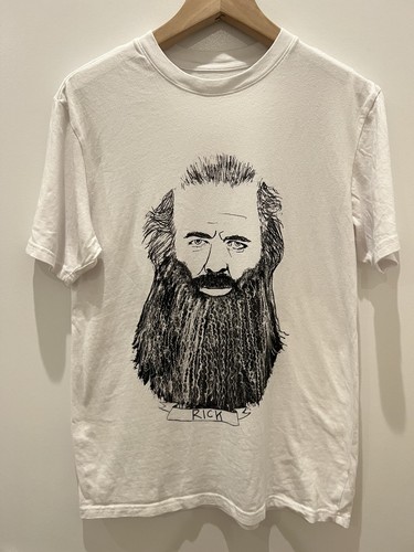 VINTAGE 2000s Rick Rubin DEERDANA T-shirt MEDIUM Def Jam New York City