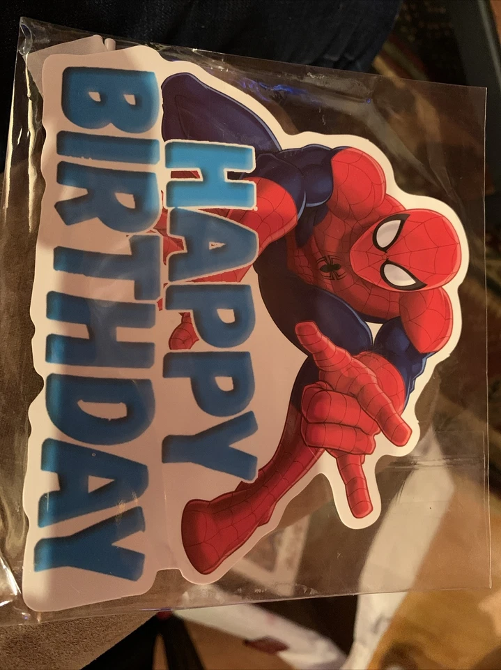 Spider-Man suministros de fiesta decoraciones para 10 variedad de artículos Foto 3 de 4