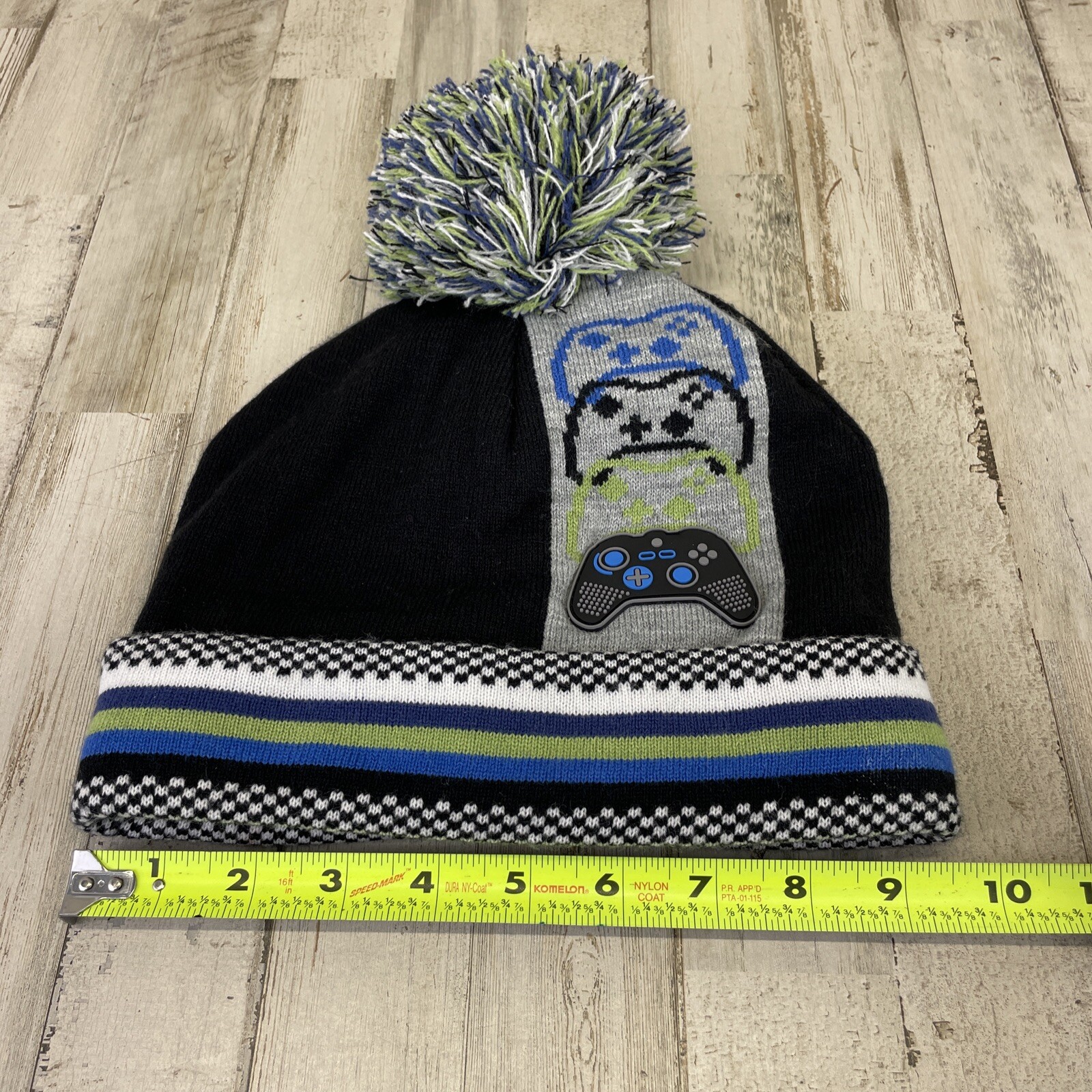 Gamers Hat Boy's Children's Place Beanie Fleece Lined Video Controller Design