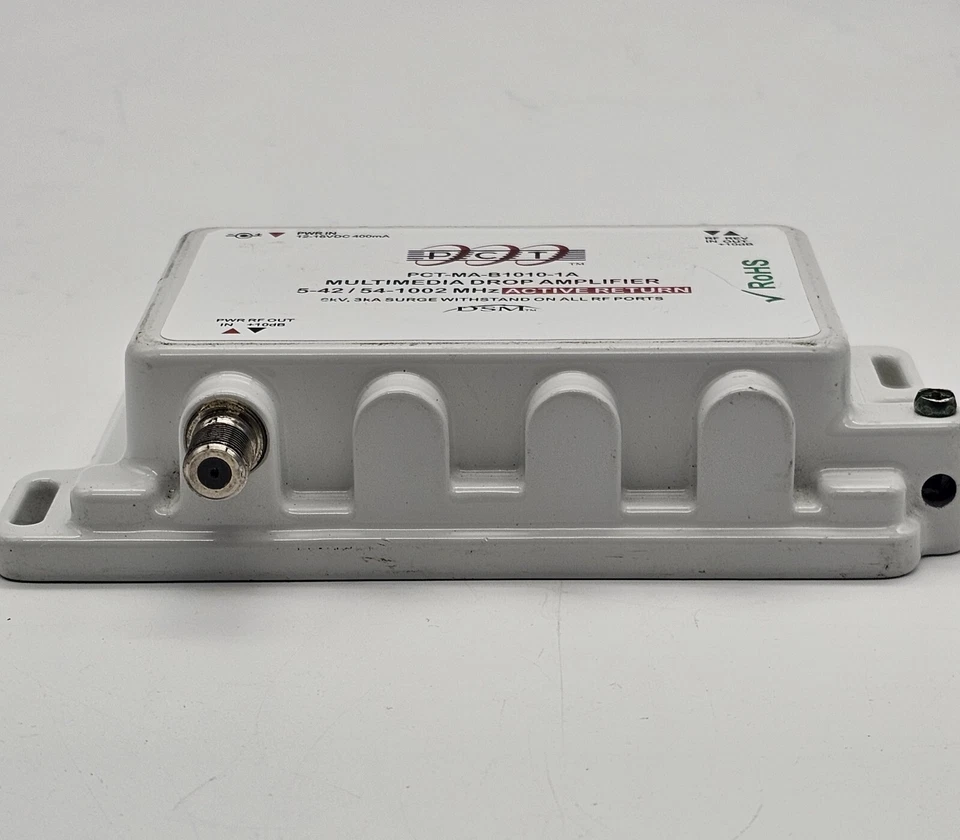 Cable television Signal Booster PCT Active Return Powered Amplifier - Image 3 of 4