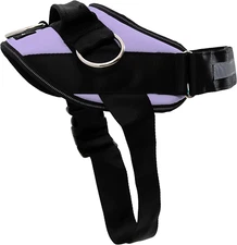 Essential Dog Harness,No-Pull Pet Vest-3 Clips,Reflective,Adjustable & Padded- M