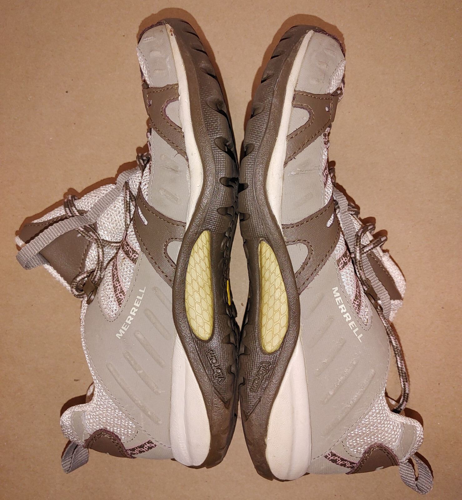 Scarpe da donna Merrell Siren sport escursionismo elefante rosa performance Vibram taglia 8