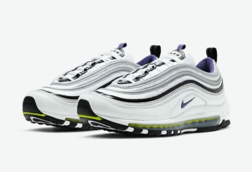 NIKE AIR MAX 97 Kaomoji EMOJI PACK DD9598-100 WHITE SILVER NIKE AIR MAX 97 Kaomoji EMOJI PACK DD9598-100 WHITE SILVER