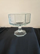 Candy Dish/ Bowl, Nut Bowl, Serving Bowl, Pedestal Octagon Shaped