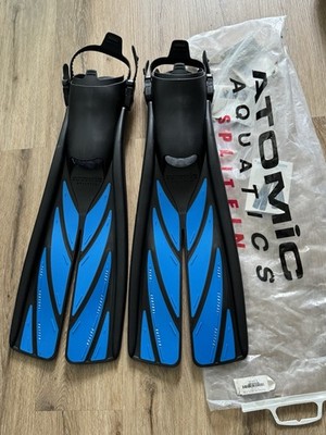 Atomic Aquatics Split Fins Blue Size XL