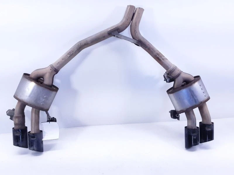 Silenciador doble AUDI S4 S5 18-23  Foto 4 de 4