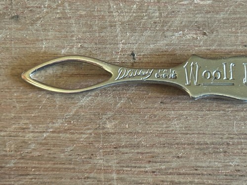 Woolf Brothers Daisy Button Hook 1916 Patent Date 3-1/8" Advertising Vintage - Picture 23 of 24