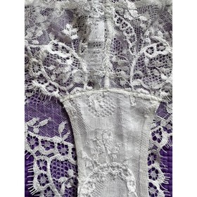 $245 La Perla Lace Panties Exotique Briefs White Size US M Womens Underwear 