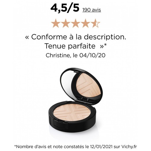 Vichy Dermablend Covermatte Compact Powder Foundation 9,5 g ist ein hochdeckende - Bild 5 von 5