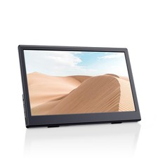 Portable Monitor, 11.6" HDMI USB-C IPS External Monitor Small, Built-in Dual ...
