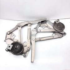 1994-2001 Dodge Ram 1500 Hood Hinges Pair Set Springs 2500 3500 Oem Silver Gray