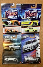 Hot Wheels Silver Series BMW lot of 4-Metal Base M5 & 2002 + I8 And M3❤️