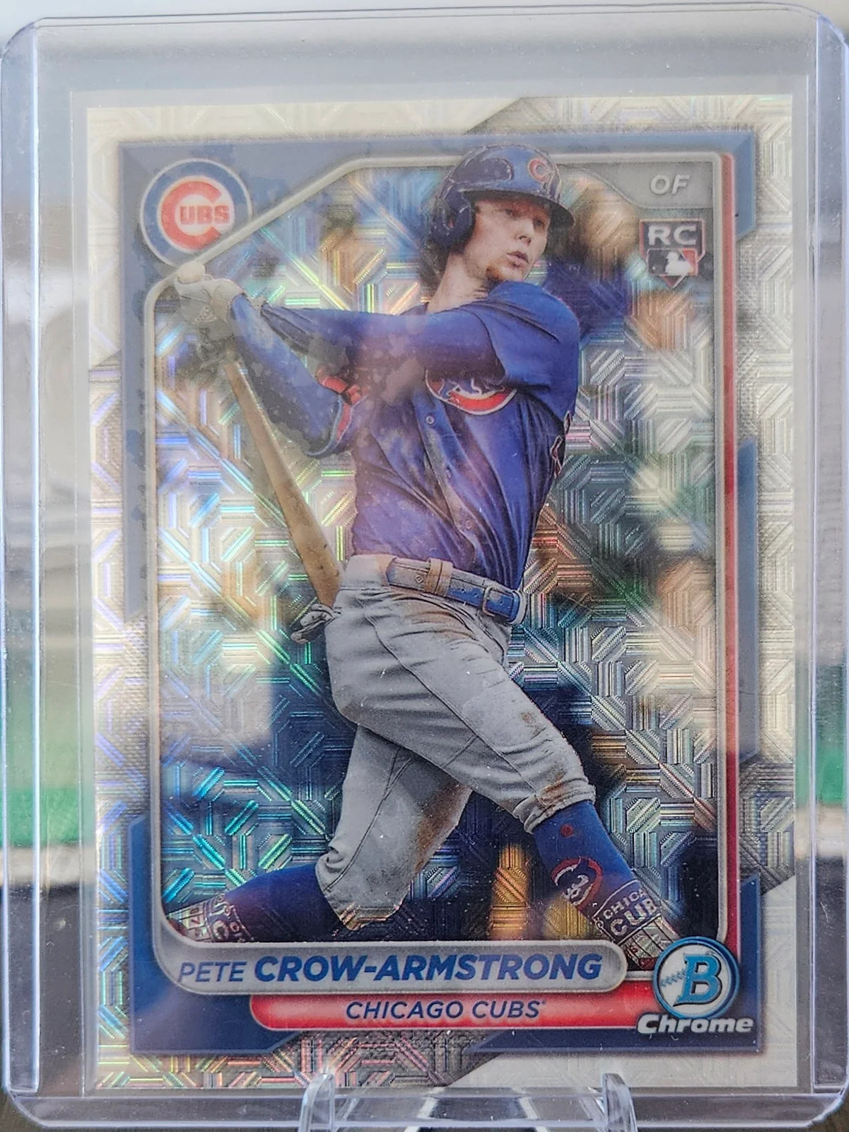 2024 Bowman Chrome - Pete Crow-Armstrong #45 - Mojo Refractor (RC)
