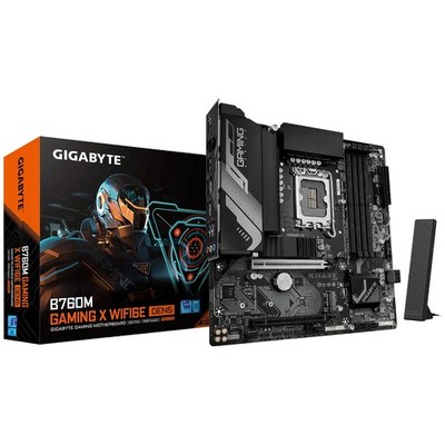 Gigabyte B760M GAMING X WIFI6E GEN5 Intel B760 LGA1700 DDR5 Micro ATX SATA3