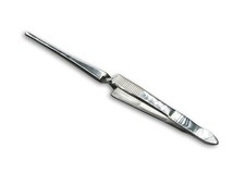 HURON Precision Tweezers, Self-Closing, 6.5 in 1/3/10 pc  1 pc 1