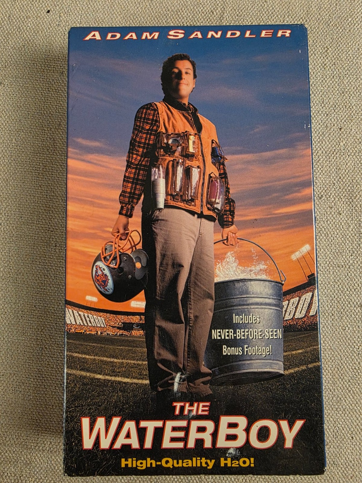 The Waterboy VHS 1998 Adam Sandler Comedy Movie