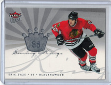 2005-06 Ultra Eric Daze Scoring Kings base Blackhawks