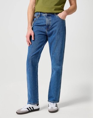 Wrangler Taxes Herren Jeans Vintage Stonewash Regular Gerades Bein
