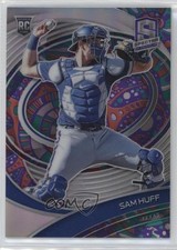 2021 Panini Spectra Rookies Psychedelic Prizm Sam Huff #127 0sb5