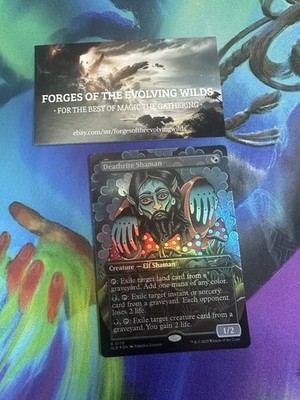 Deathrite Shaman Foil 0170 Inked Secret Lair Two Scoops Virginia Elwood